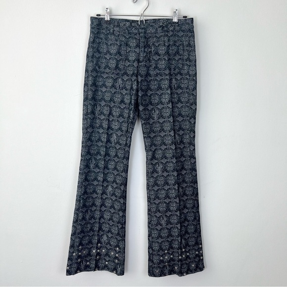 JPG Jean Paul Gaultier Stud Knit Flare Jeans - Picture 1 of 11